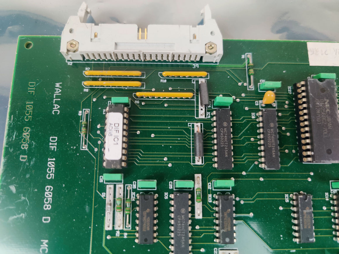 Perkin Elmer DIF 1055 6058 Memory Board for Automatic Gamma Counter Wallac