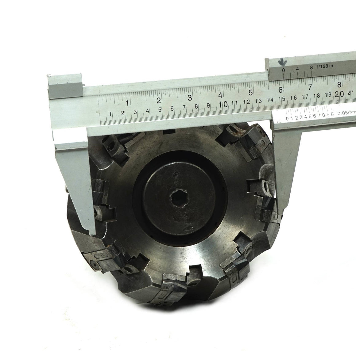 Greenleaf 6" Cutting Diameter 30° Lead Face Mill M430LNP06A w/ Lovejoy Holder