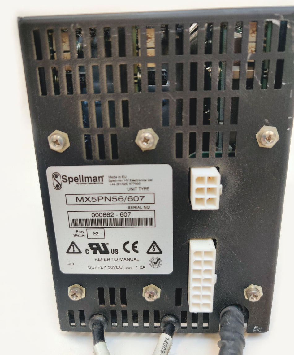 Spellman MX5PN56/607 HV Power Supply 56VDC for Waters Xevo G2 QTof MS Working