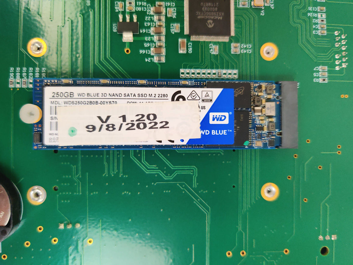 PerkinElmer SOM Carrier PCB N6409034 rev A w SSD for 2400 Gas Chromatograph