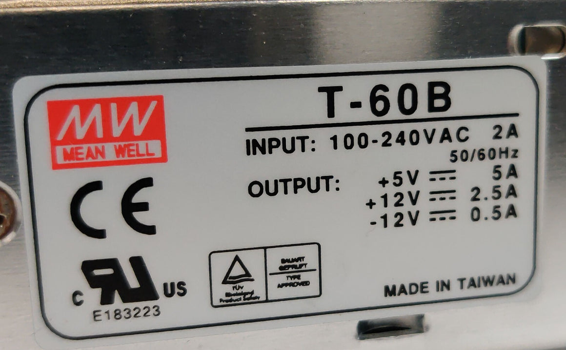 Mean Well T-60B Power Supply for Bio Rad SmartSpec with Board Connector