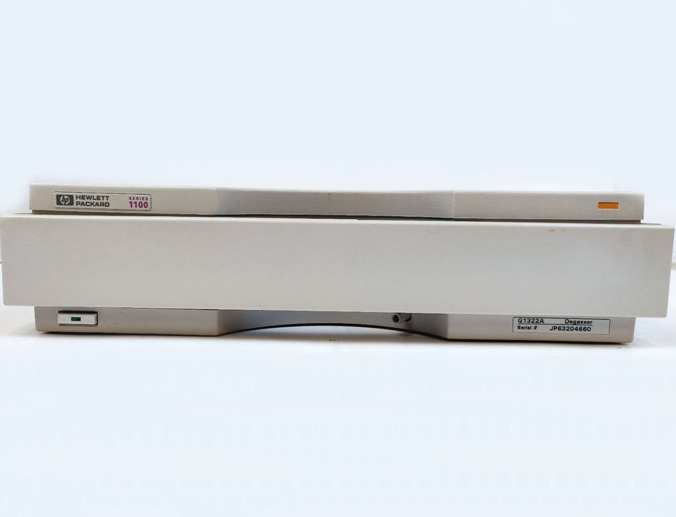 Agilent G1322A On-Line Vacuum Degasser 4-CH w/ Lid 1100 HPLC. Tested. Working