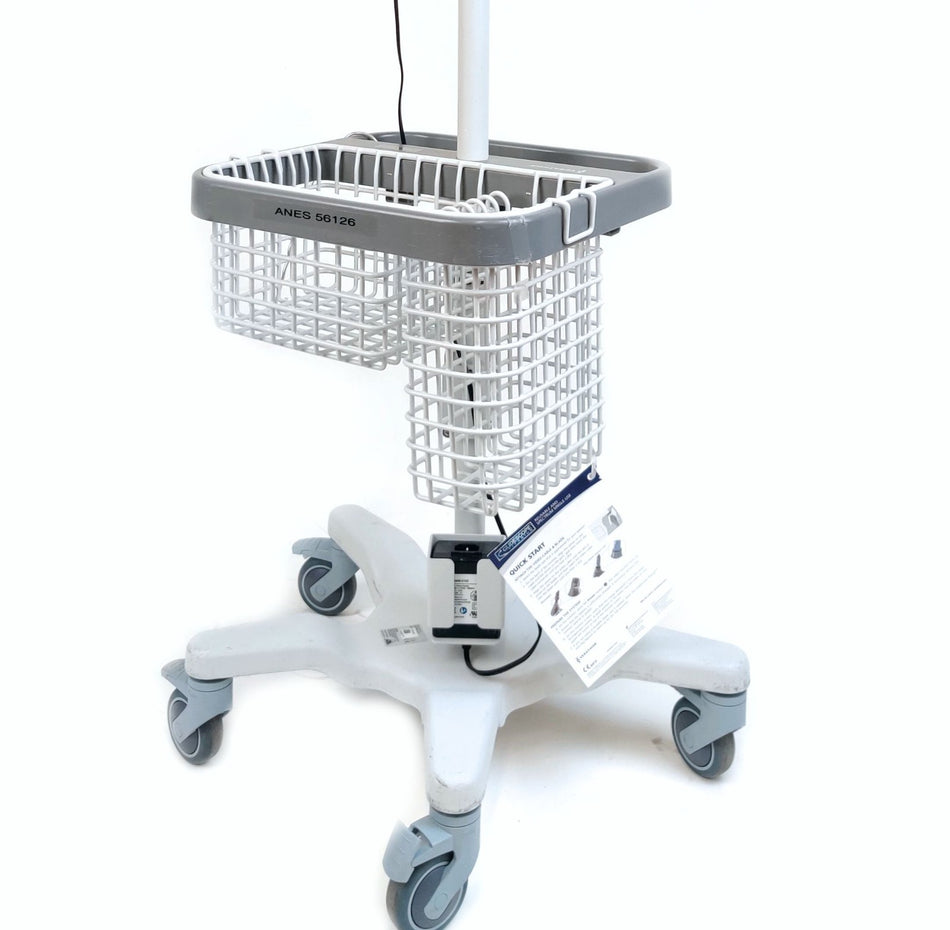 Verathon Glidescope Deluxe Rolling Cart 0570-0338 Only for GVL/AVL Video Monitor
