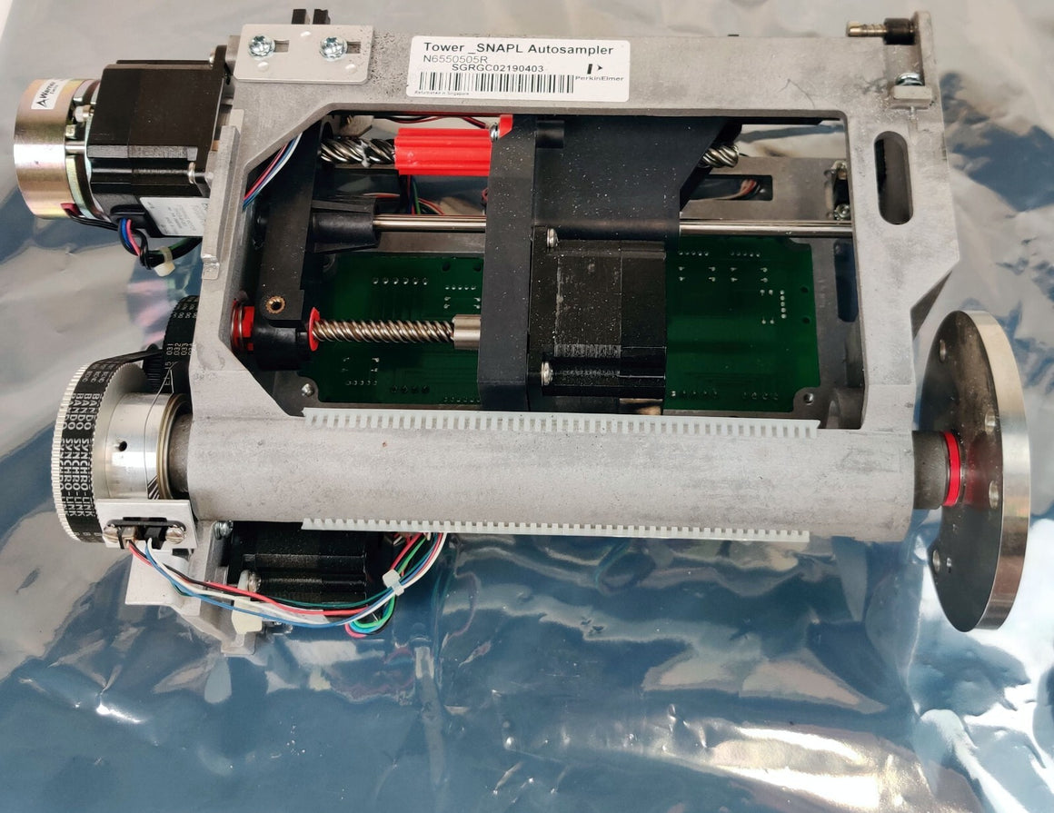 PerkinElmer Clarus GC Autosampler Auto-Injector Tower w N610-9120 Interface PCB