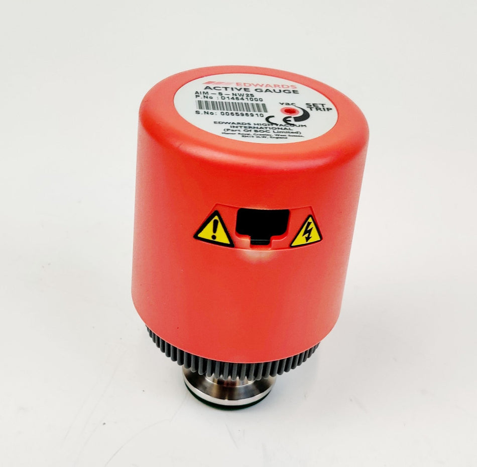 Edwards D14641000 AIM-S-NW25 Active Inverted Magnetron Gauge w Cable