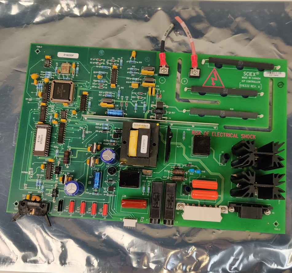 Sciex PerkinElmer ELAN DRC ICP-MS W1019780 ICP Controller Board 016332 rev A