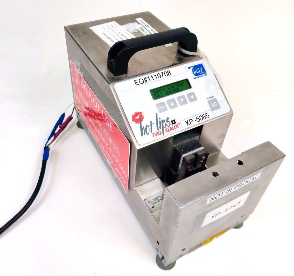 GE Healthcare Cytiva Wave Biotech Hot Lips II Tube Sealer
