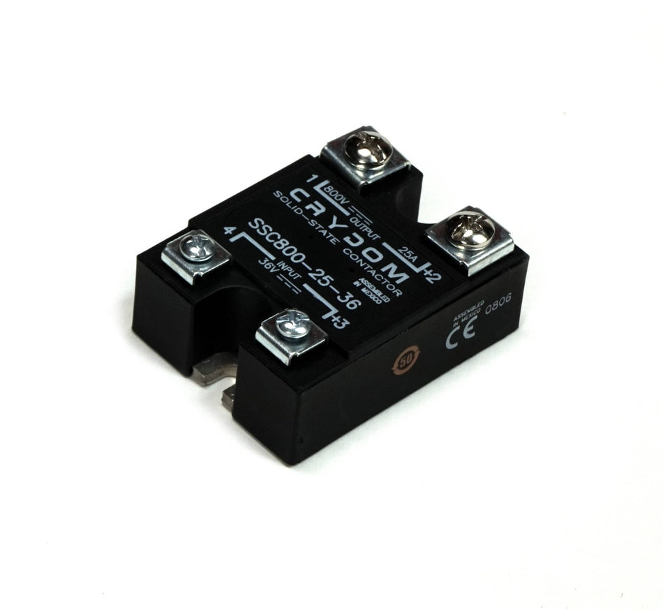 Crydom Crydom SSC800-25-36 Solid State Relay Output 800 VDC 25 Amp Input 36V