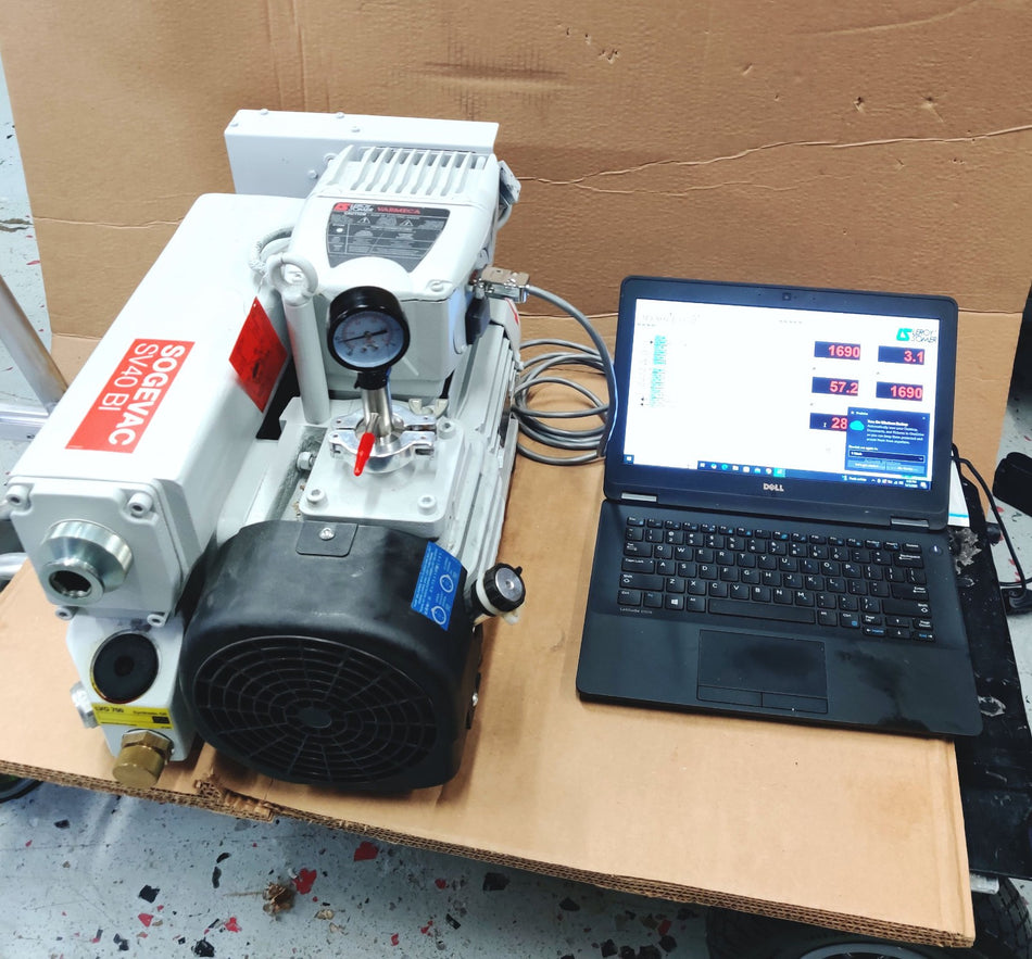 Leybold Sogevac SV40BI FC Rotary Vane Vacuum Pump 960359V. Free Shipping