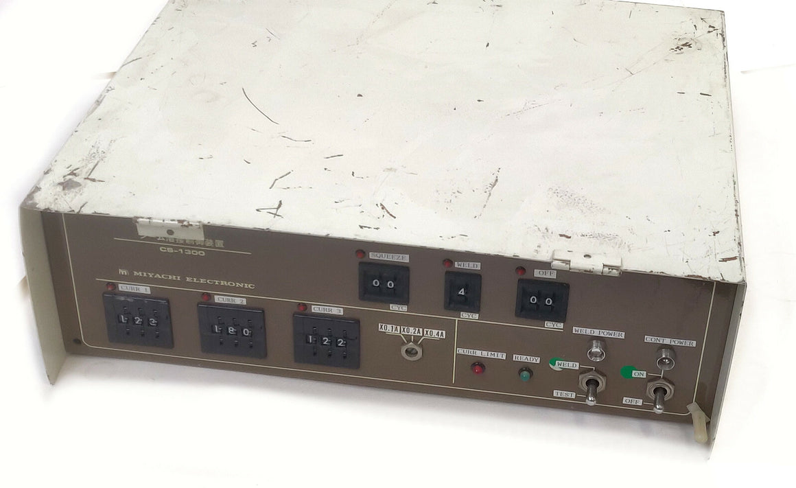 Miyachi Unitek CS-1300 Seam Spot Welding Control Device. Japan