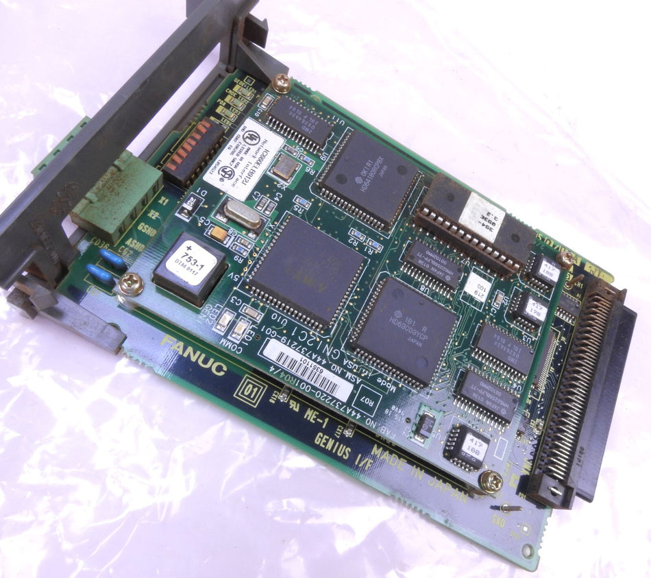 Fanuc A20B-8002-0050 /01A CPU Board w IC660ELB912J Network Interface Module