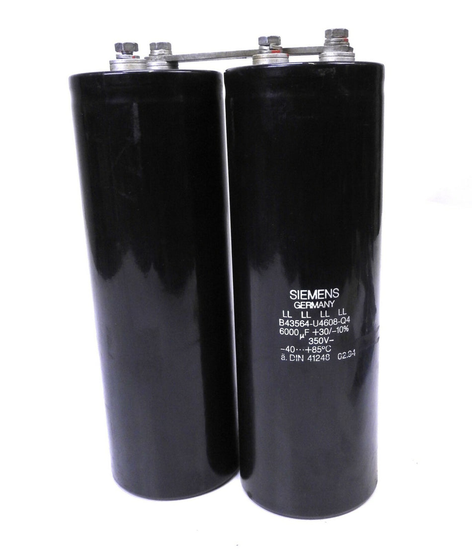 Siemens Siemens 6000uF Bank Capacitor 2x B43564-U4608-Q4 350V