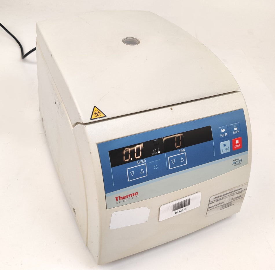 Thermo Scientific Heraues Pico 21 Centrifuge Ventilated w 75003424 Rotor Working