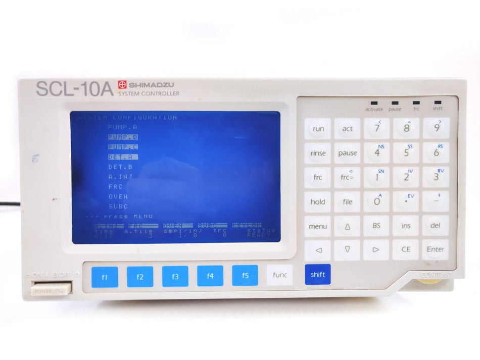 Shimadzu SCL-10A HPLC System Controller for HPLC. Working compare SCL-10A VP