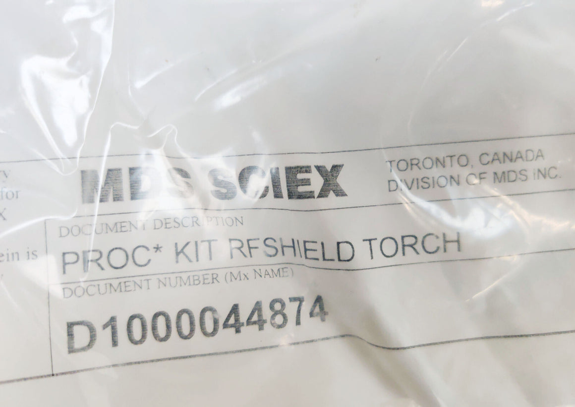 PerkinElmer W1018047 RF Torch Shield Spares Kit for Sciex ELAN 6000 9000 DRCs