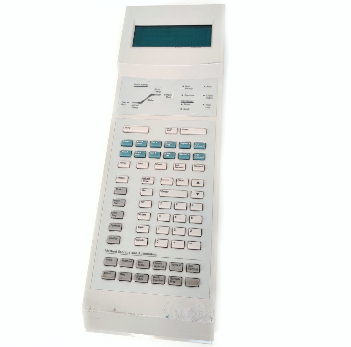 Control Panel Agilent G1530-40100 6890 Gas Chromatograph
