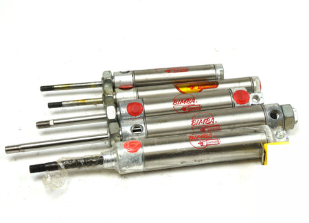 5pc Bimba Cylinder 062-D 7/8", 093-DX 1-1/16", 092-RP 1-1/16", 043.25-D XE M-092
