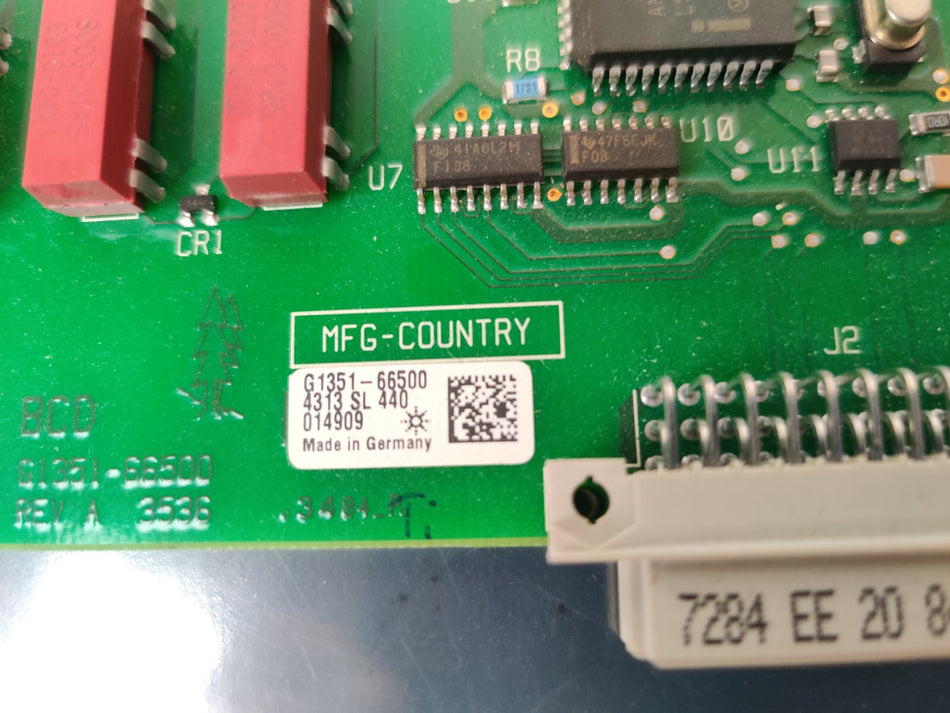 Agilent G1351-66500 Relay Contact PCB G1365B Wavelength Detector Tested