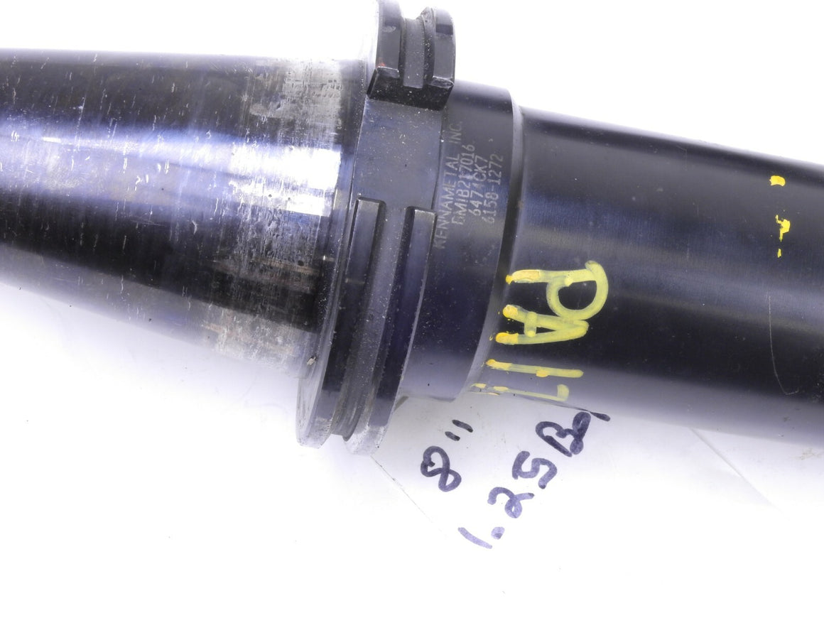 Kennametal CV5 CAT50 Shank End Mill Adapter Holder, 1 1/4", 1 1/2" Select One