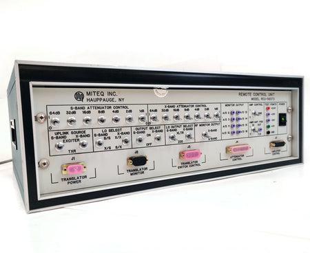 Narda Miteq RCU-58373 Remote Control Unit for SATCOM Systems - 