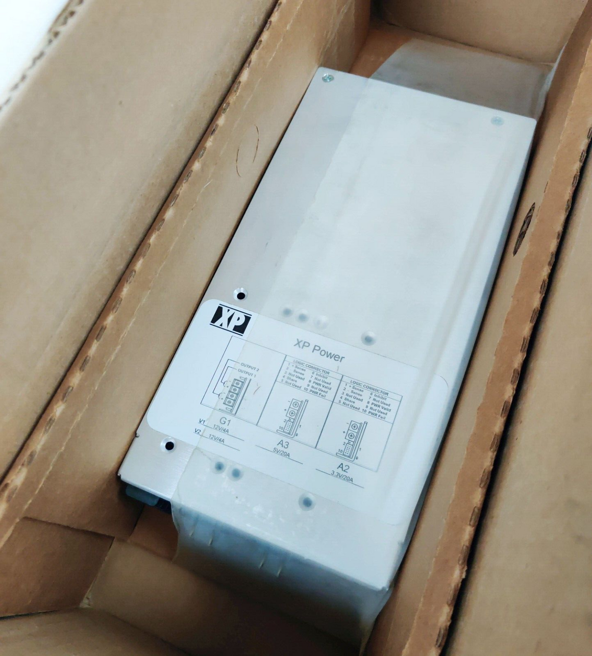 NEW XP Power FFA2A3G1 350W Power Supply 12V 4A Dual Output 0999-8292