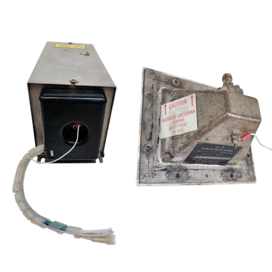 KA 131 Radar Altimeter Antenna 071-1114-00 w/ King KRA 10A RCVR/XMTR 066-1061-03