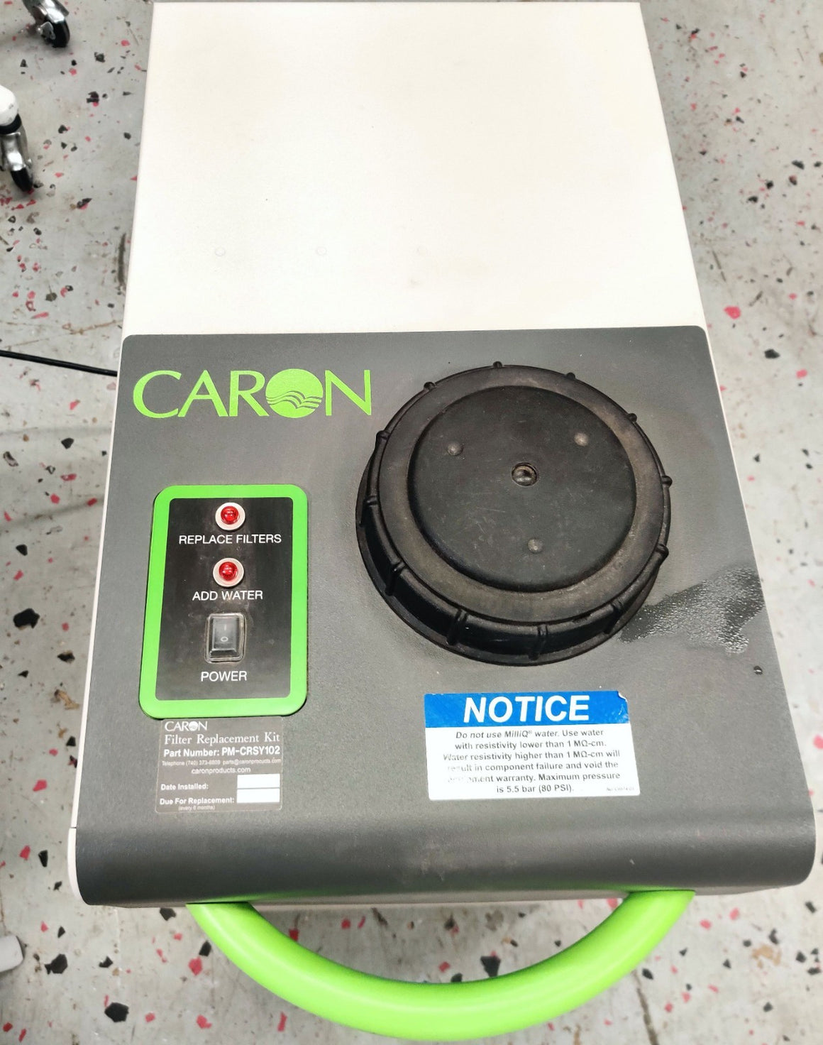 Caron Condensate Recirculating System CRSY102-1 with 7 Gallon Reservoir