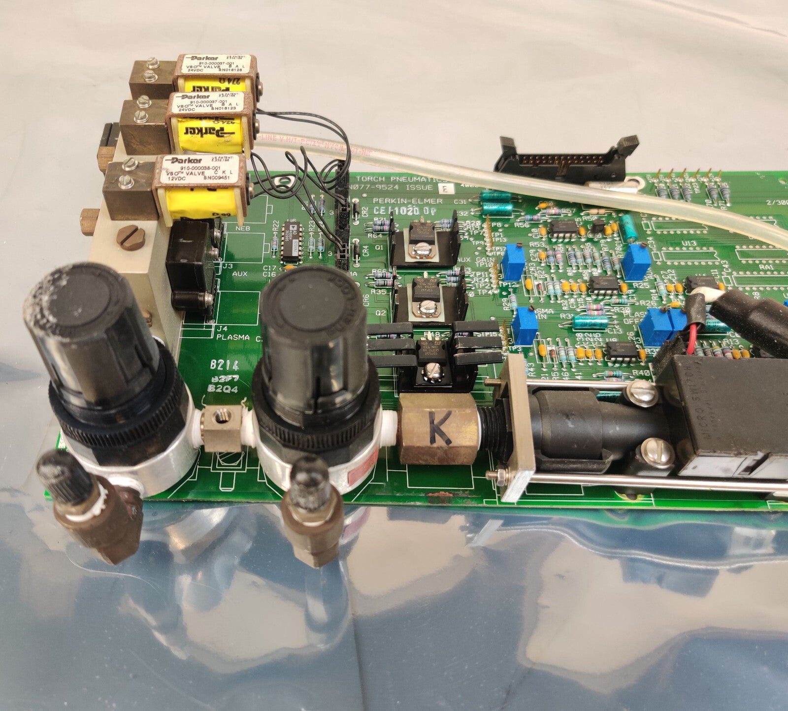RF Torch Pneumatics PCB PerkinElmer N0779524 Avio Optima ICP OES