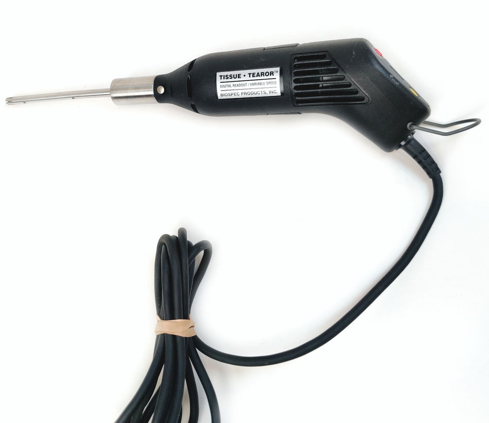 Biospec Products Tissue Tearor 398 Digital Hand Held Homogenizer 5000 - 30000RPM