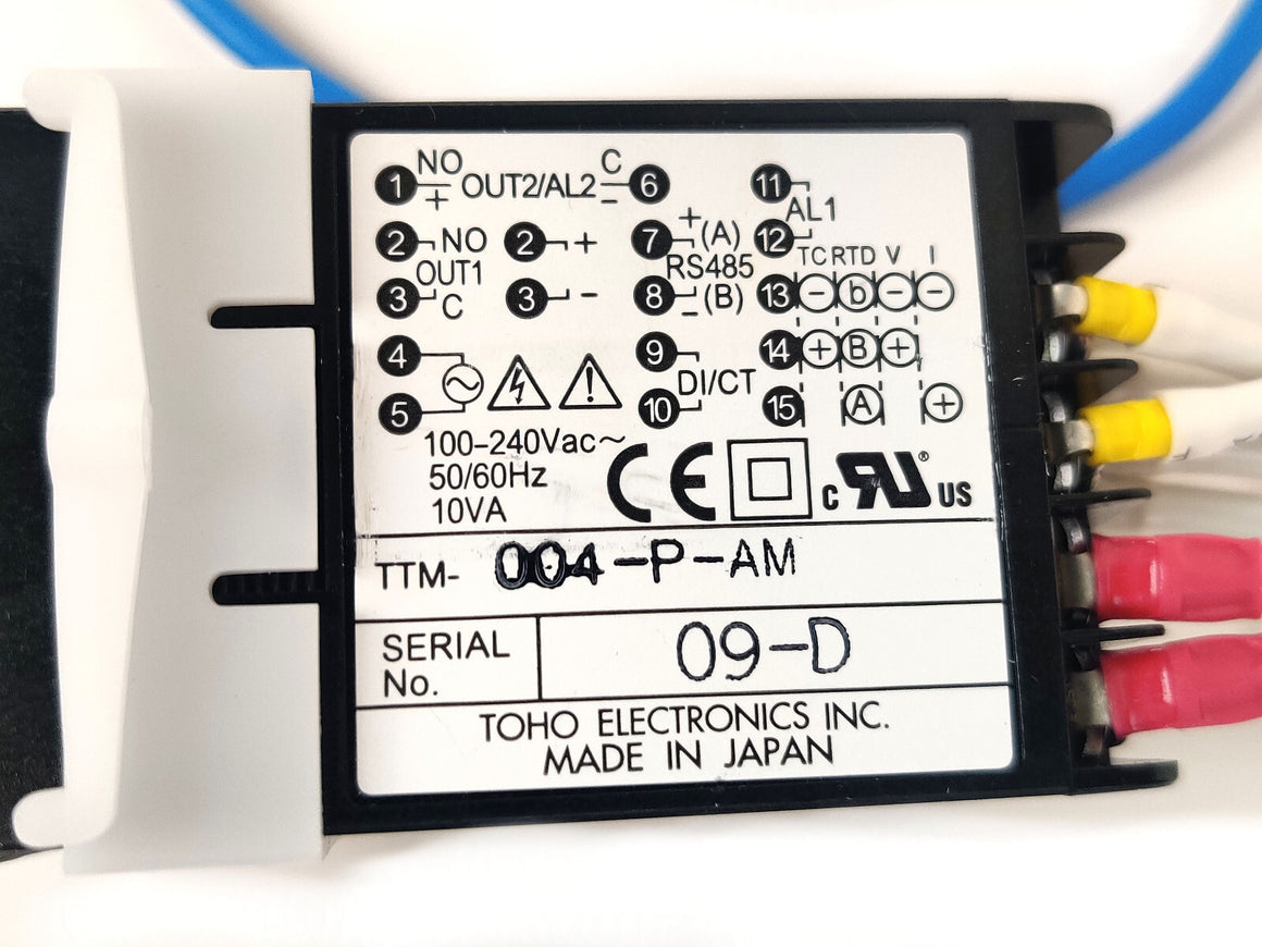 Toho TTM-004 Temperature Controller Module w Thermocouple Extension