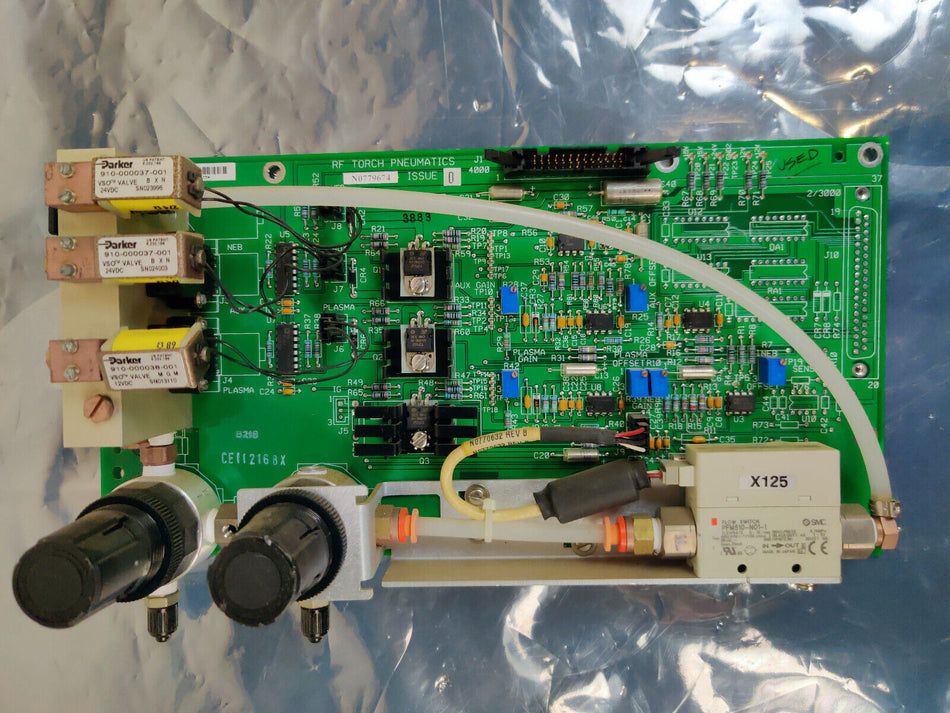 PerkinElmer Nexion N0779674 RF Torch Pneumatics w/ SMC PFM510-N01-1 Flow Sensor
