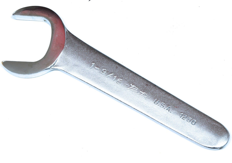 Martin Tools 1258 1-13/16" Angle Service Open End Wrench 30° Chrome