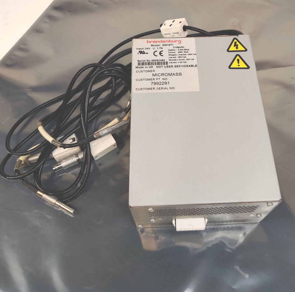 Waters Micromass Quattro Brandenburg DN1077 High Voltage Power Supply. Working
