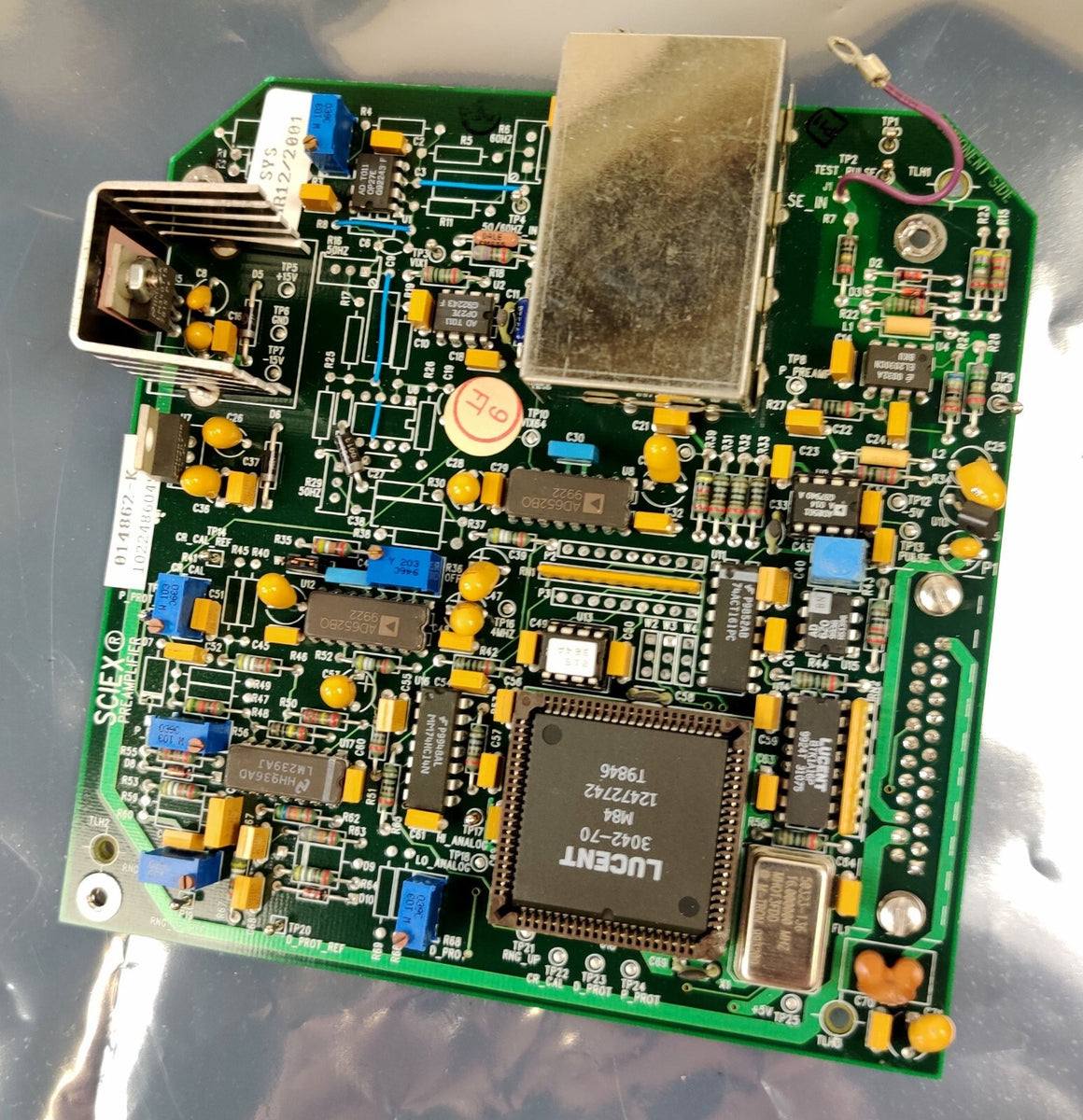 MDS Sciex 014862-K Perkin Elmer Elan WE018957 Preamplifier Board