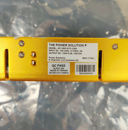Power Solution AF-180P D75-136A 180W Power Supply Out: 30V/3.5A 35V/2A, 100-240V - 