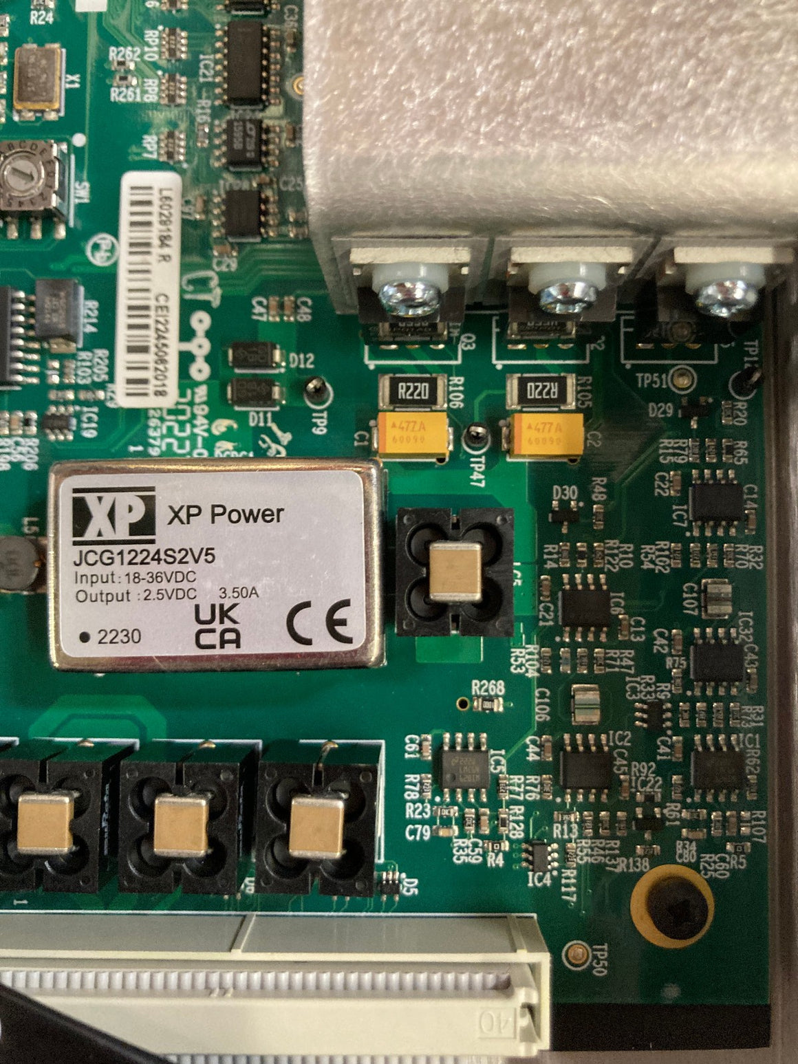 PerkinElmer L6029184 Detector Board for Lambda 3 UV/VIS Spectrophotometer