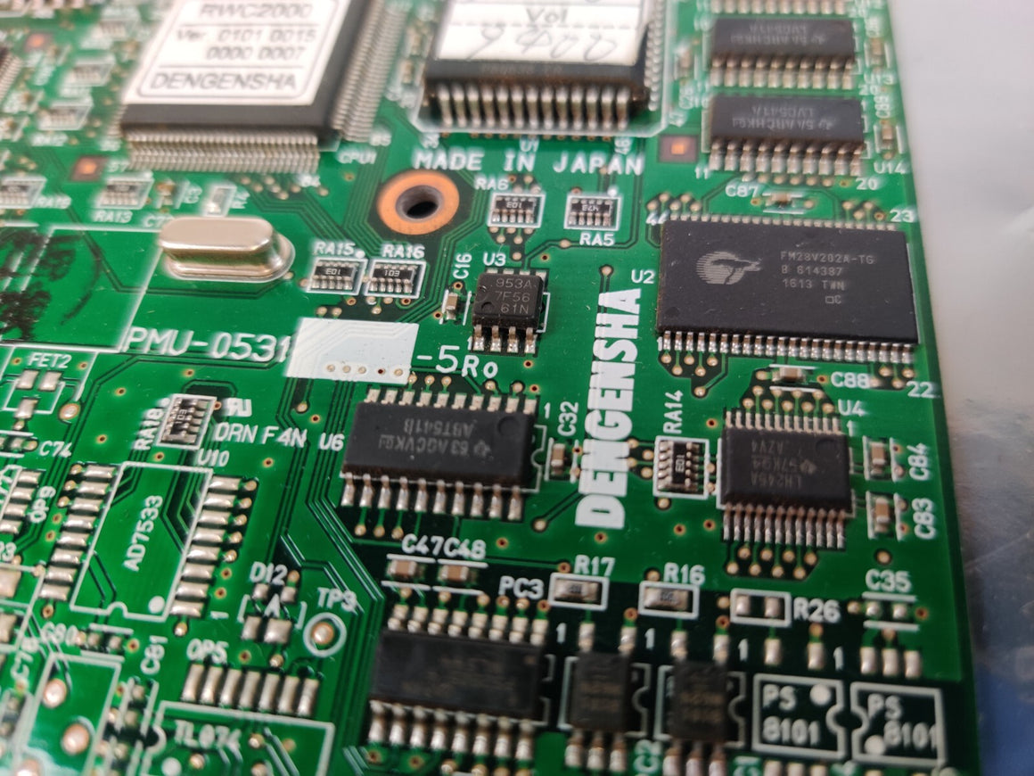 Dengensha PMU-0531 Circuit Board Ver. 0101 0015 for RWC-2000 Weld Control - 