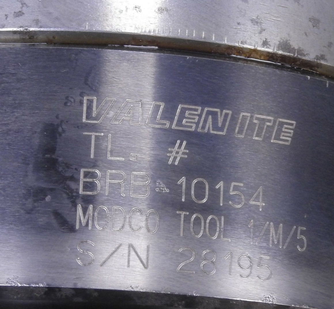 Walter Valenite Cat 50 BRB Micro Adjustable 0.0005° Boring Bar Holder 1.25" Bore