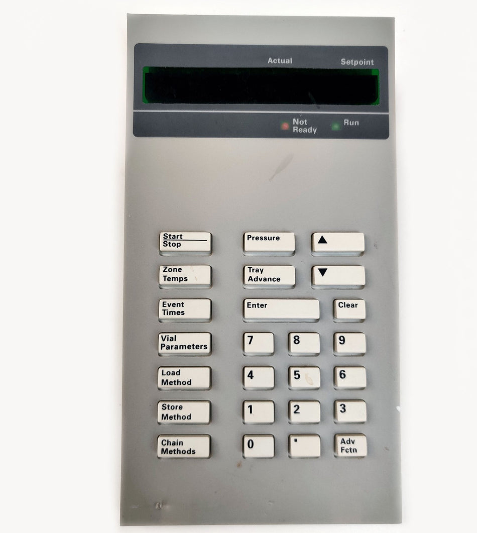Agilent HP 7694 Headspace Autosampler Control Panel G1290A. Working