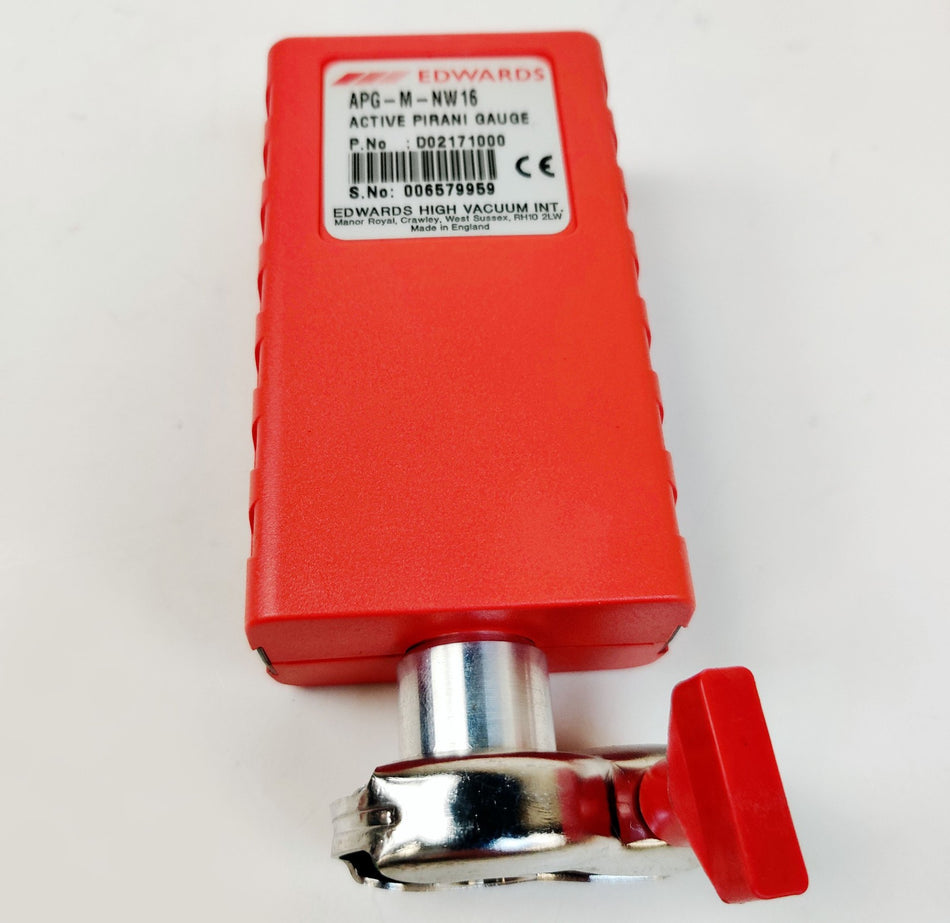 Edwards D02171000 Active Pirani Gauge APG-M-NW16 for Mass Spectrometers