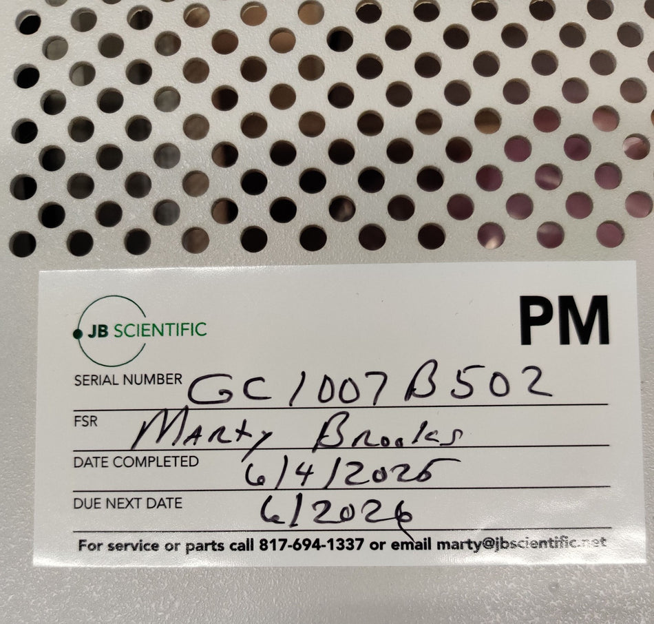 Varian 430-GC Gas Chromatograph Main Board CP742678 w/ CP742679 MPU PCB Tested