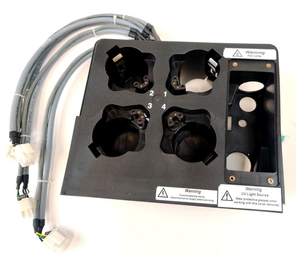 PerkinElmer AAnalyst 200 400 4 Cathode Lamp Housing B3150150 w N3150310 Cables