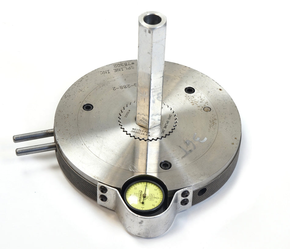 Invo Spline Inc. Variable Spline Indicator Ring Gage .0001" Invo 36T with Master Plug MG-288-3