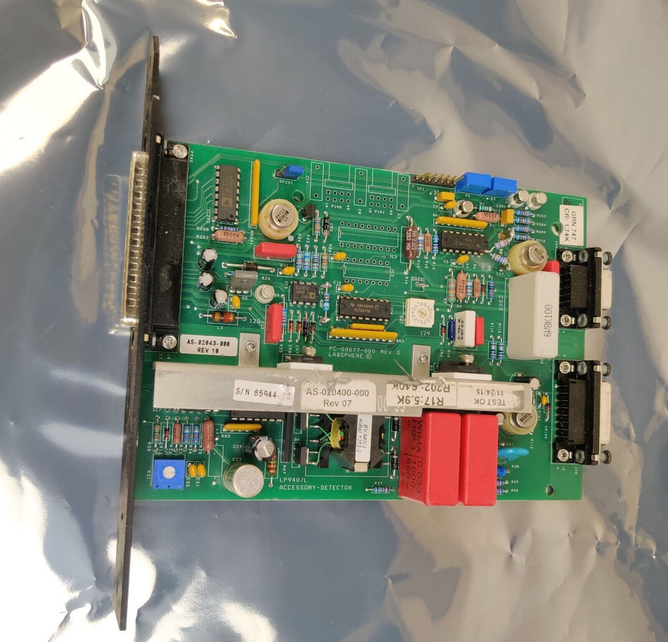 Labsphere LP940/L PC-00077-000 rev G Accessory Detector Board