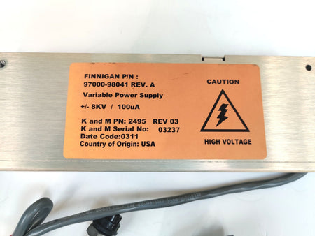Thermo Finnigan ESI Probe Power Supply LCQ Advantage TQS Quantum 8KV 100uA