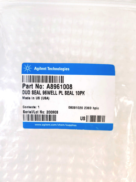 Agilent Captiva ND and ND A8961008 DuoSeal 96 96-well plate seals 10/pk