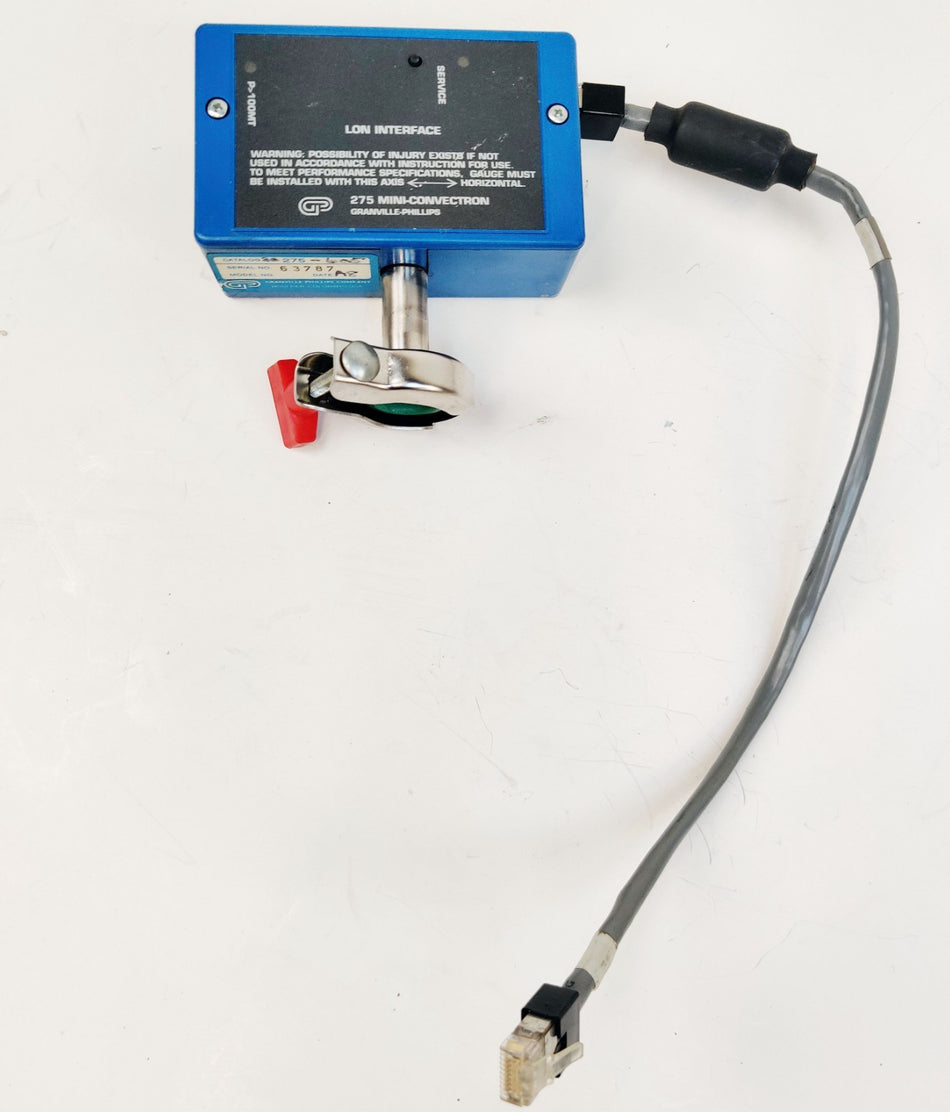 Granville Phillips 275 Mini Convectron Vacuum Gauge w Cable Agilent G1946A MSD