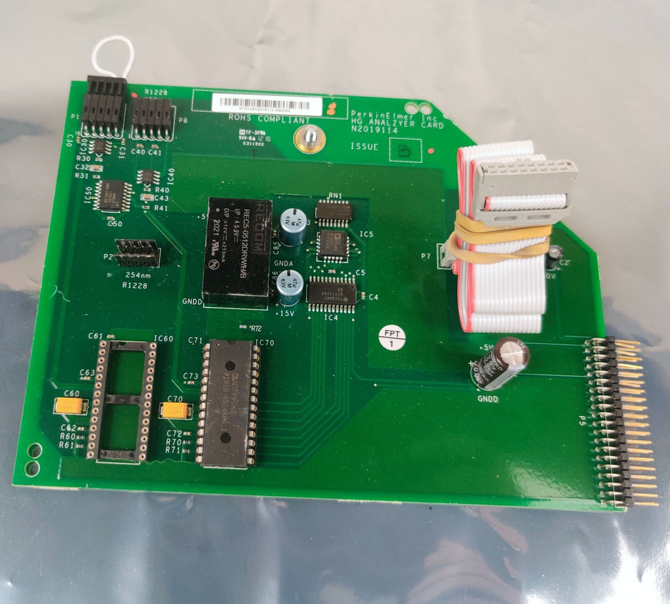 PerkinElmer FIMS Flow Injection Mercury Analysis N2019114 Hg Analyzer Board