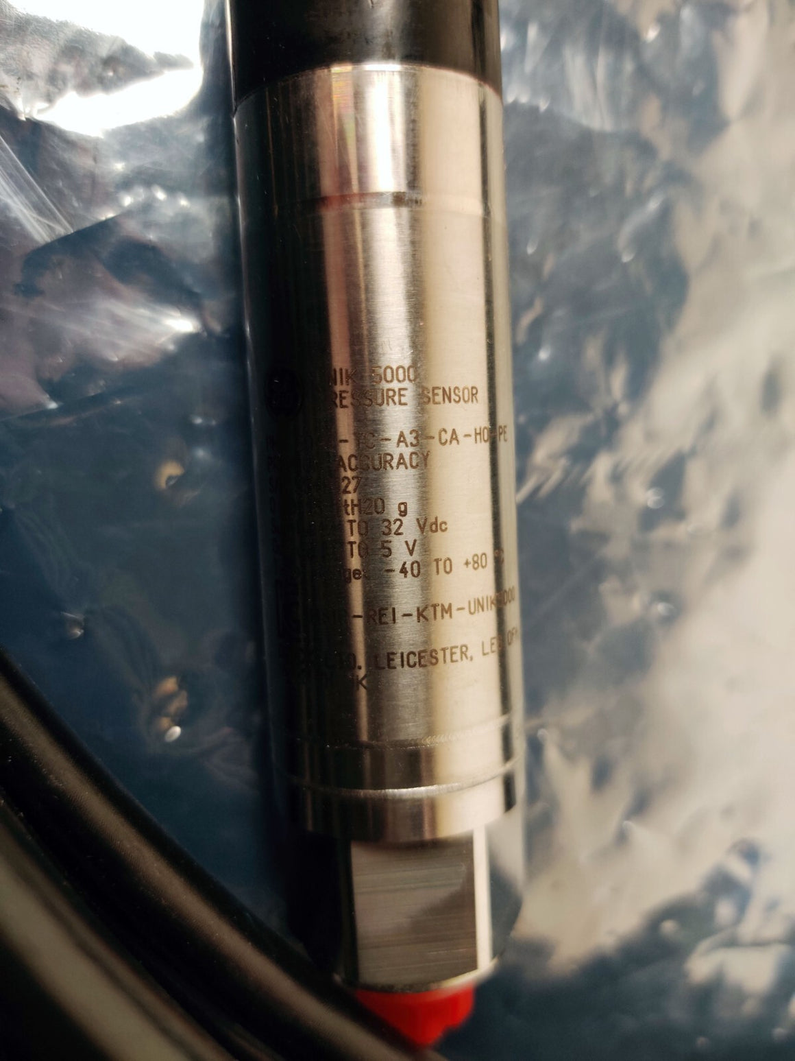 GE Unik 5000 Pressure Tensor PMP 5044-TC-A3-CA-HO-PE 1/4 NPT Female, 0-6.5 Psi - 