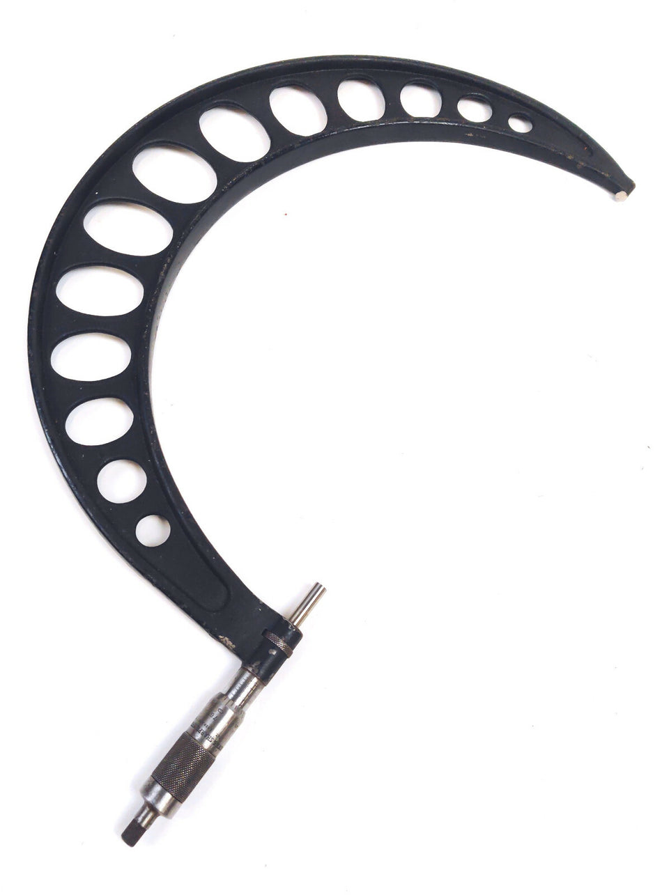 Tesa Brown and Sharpie Outside Micrometer 11-12" w/ Ratchet Stop .001 Grad